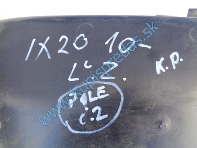 ľavý zadný podblatník na hyundai ix20, 86823-1P000